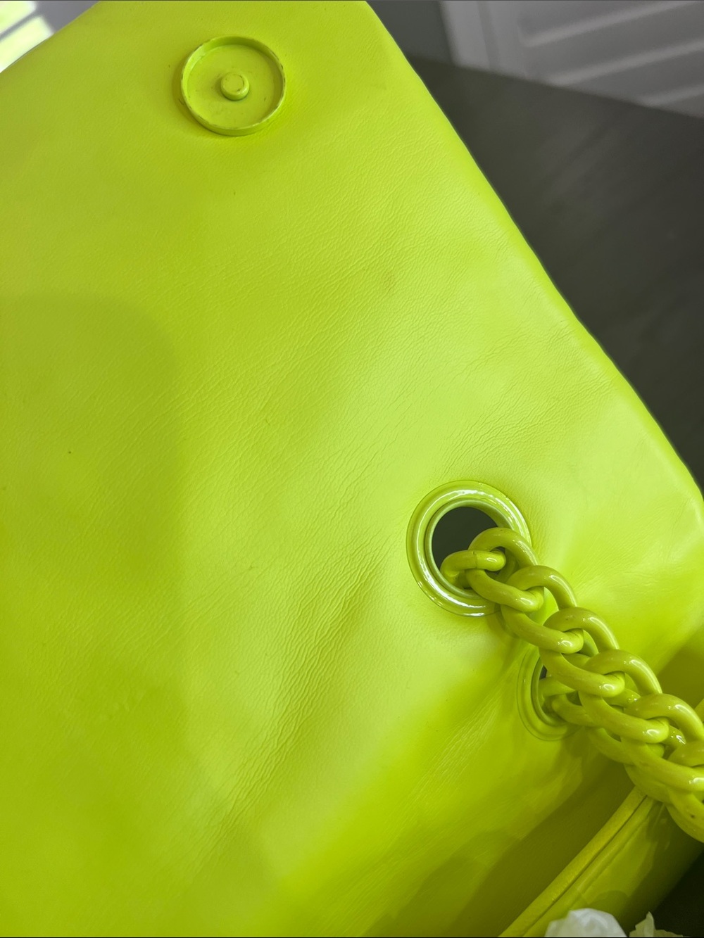 Kurt Geiger Limited Edition Yellow Quilted Women’s Shoulder Bag - Picture 8 of 15